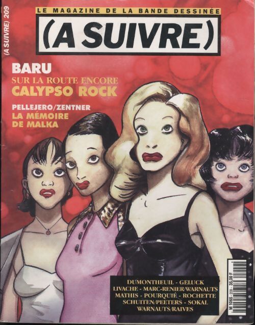 (A suivre) n°209 : Baru : Calypso rock / La mémoire de Malka - Collectif - Livre