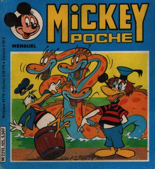 Mickey poche n°125 - Collectif - Livre
