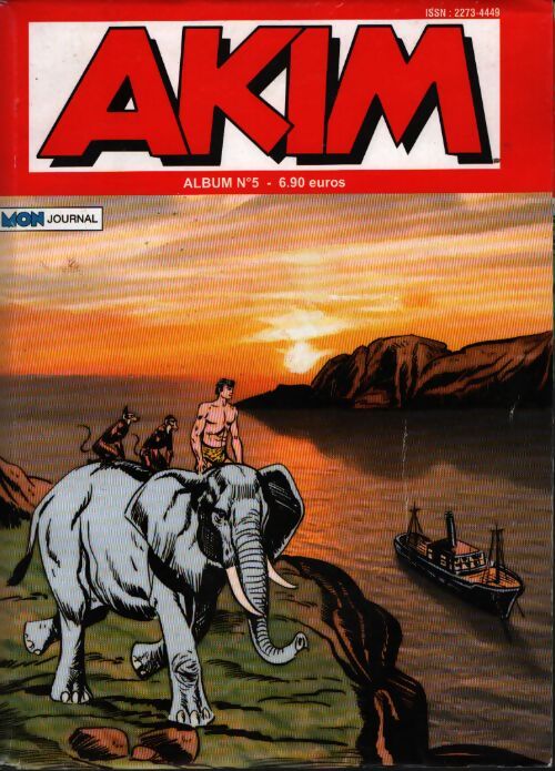 Akim (3eme série) n°5 - Collectif - Livre