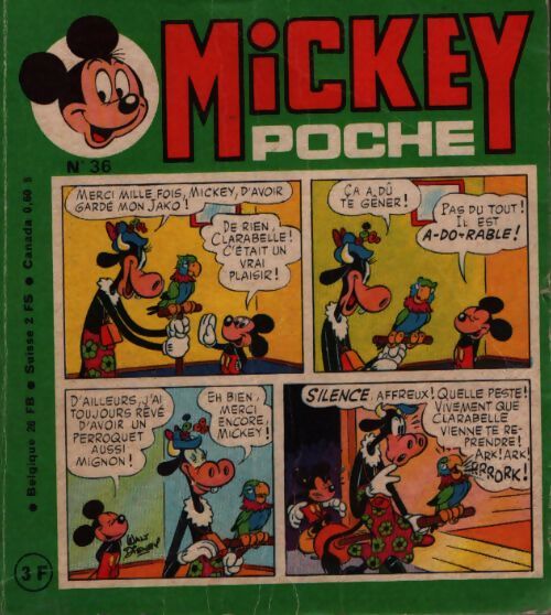 Mickey poche n°36 - Collectif - Livre