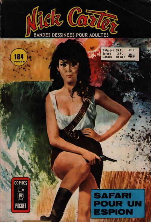 Nick Carter n°1 : Safari pour un espion - Collectif - Livre