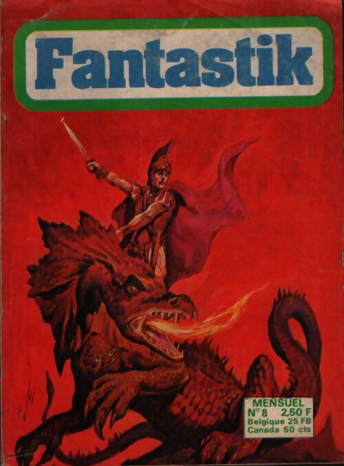 Fantastik n°8 - Collectif - Livre