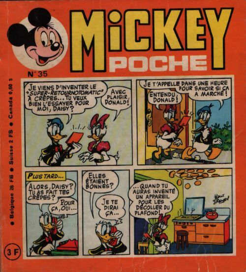 Mickey poche n°35 - Collectif - Livre