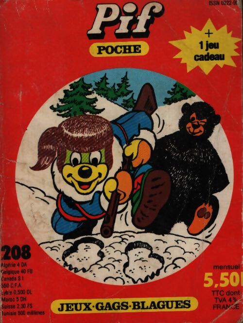 Pif Poche n°208 - Collectif - Livre