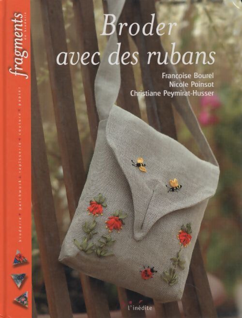 Broder avec des rubans - Françoise Bourel - Livre