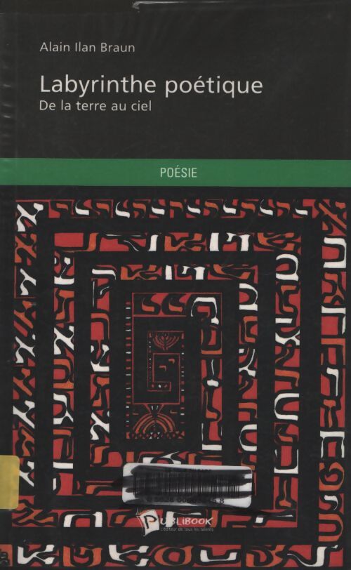 Labyrinthe poétique - Alain Ilan Braun - Livre