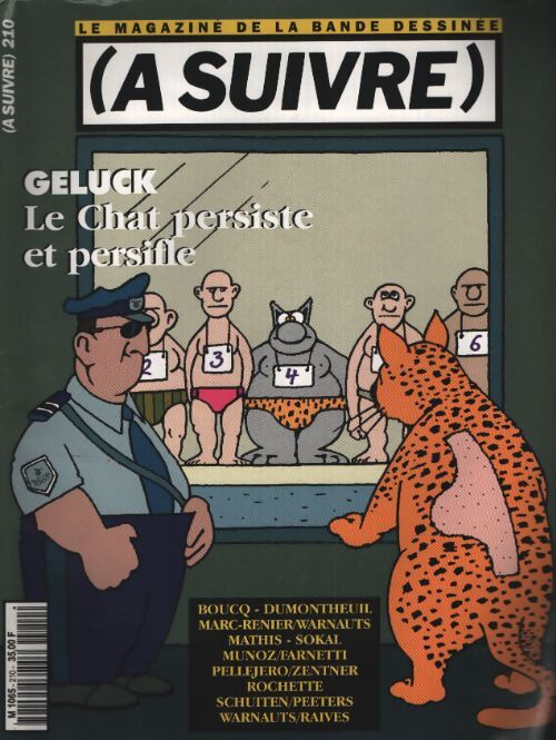 (A suivre) n°210 : Geluck : le Chat persiste et signe - Collectif - Livre