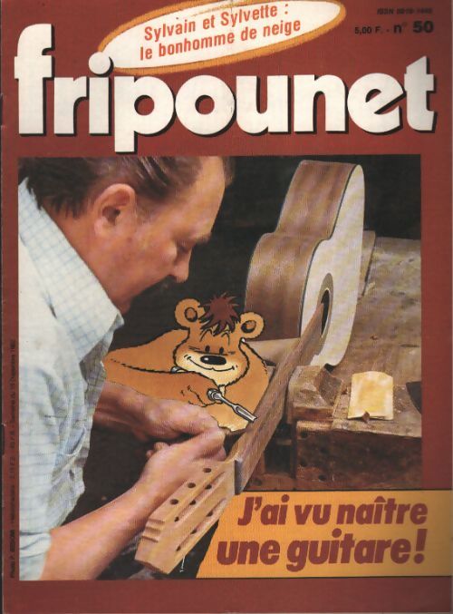Fripounet 1983 n°50 :J'ai vu naître une guitare - Collectif - Livre