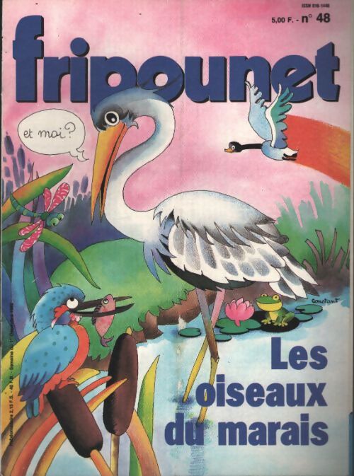 Fripounet 1982 n°48 : Les oiseaux du marais - Collectif - Livre