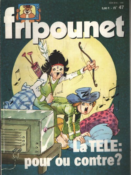 Fripounet 1982 n°47 : La télé : pour ou contre ? - Collectif - Livre