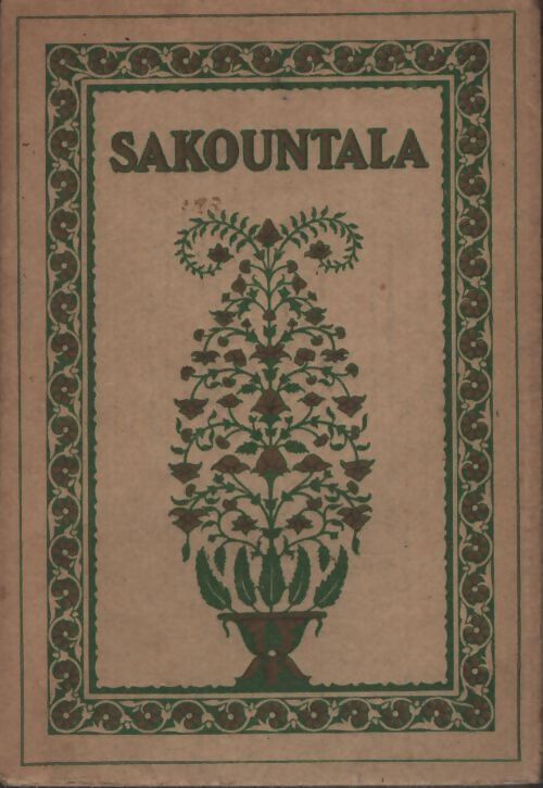 Sakountala - Franz Toussaint - Livre