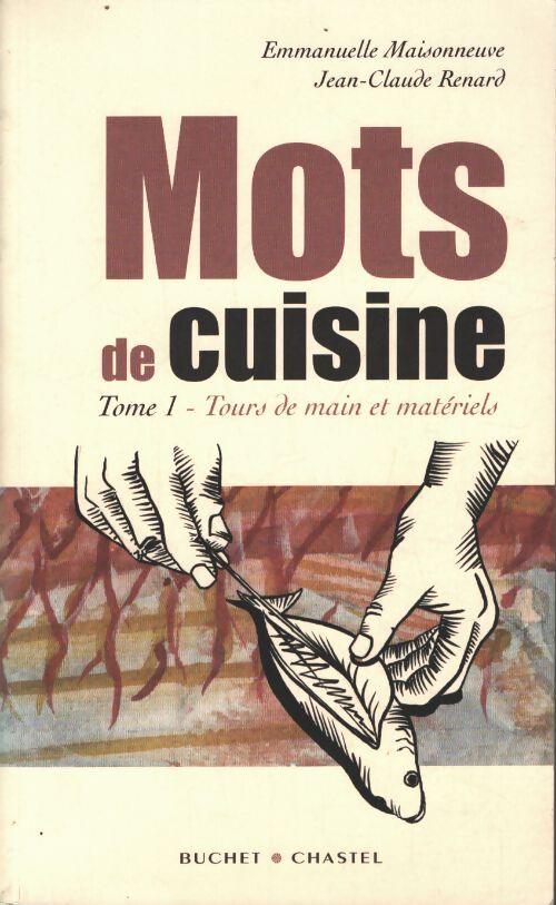 Mots de cuisine coffret 2 vols - E. Maisonneuve - Livre