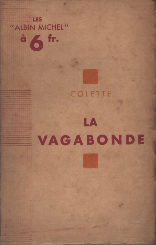 La vagabonde - Colette - Livre