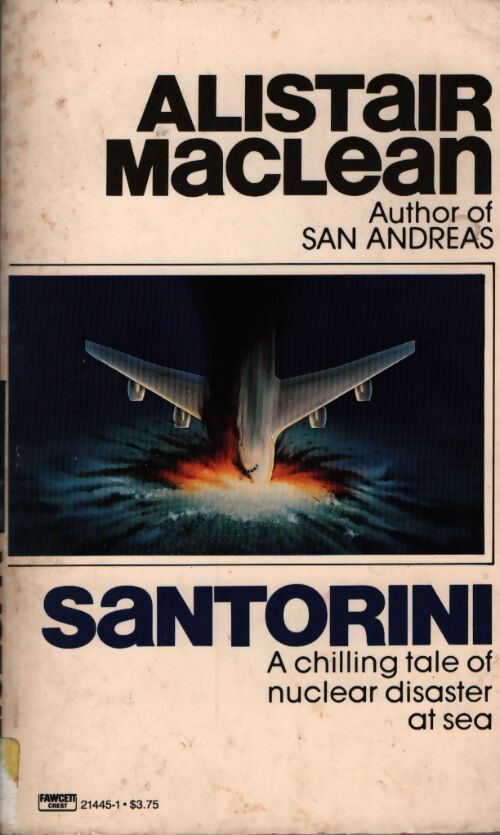 Santorini - Alistair MacLean - Livre