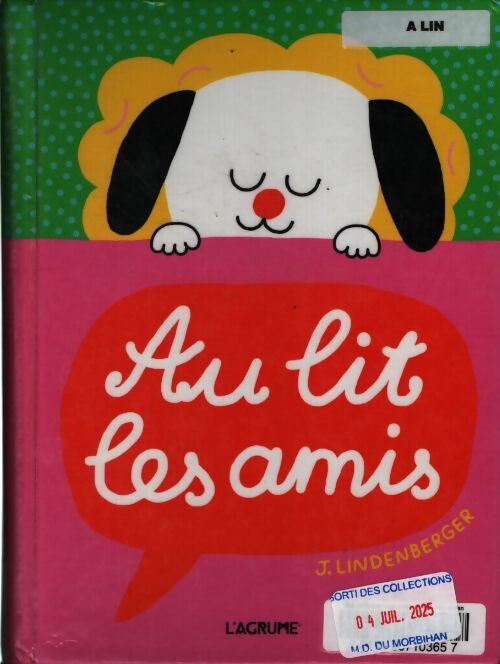Au lit les amis - Jürg Lindenberger - Livre