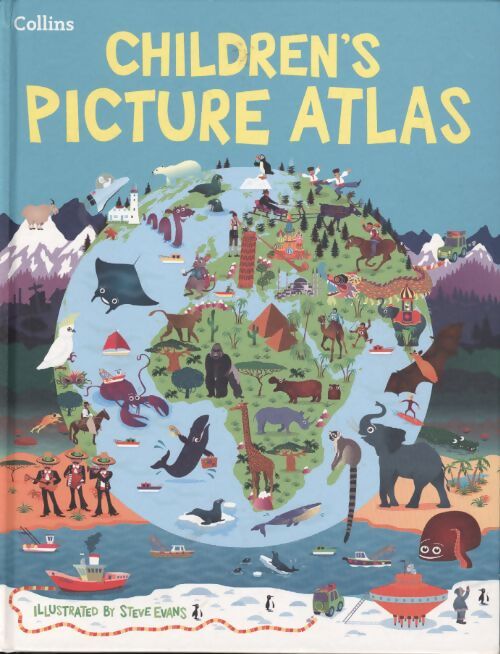 Collins children?s picture atlas - Collins Maps - Livre