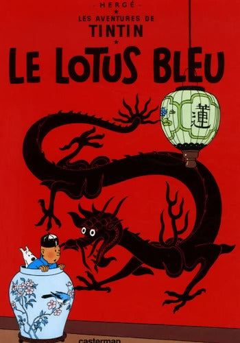Le Lotus bleu - Hergé - Livre