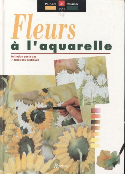 Fleurs à l'aquarelle - Parramon - Livre