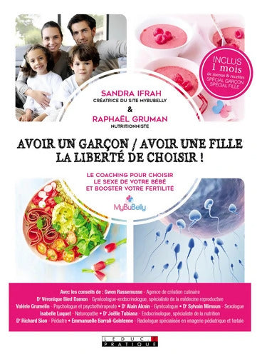 Avoir un garçon avoir une fille la liberté de choisir ! : Le coaching pour choisir le sexe de votre bébé et booster votre fertilité - Rafaël Gruman - Livre
