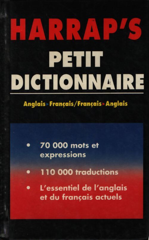Harrap's petit : English-french dictionary - Collectif - Livre