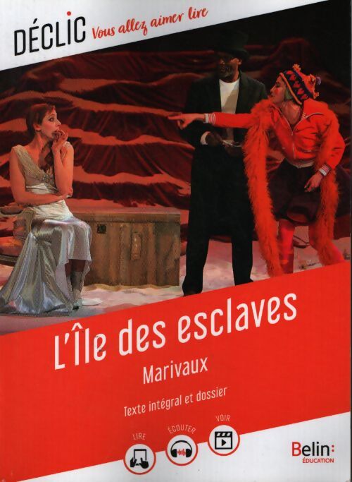 L'île des esclaves - Marivaux - Livre