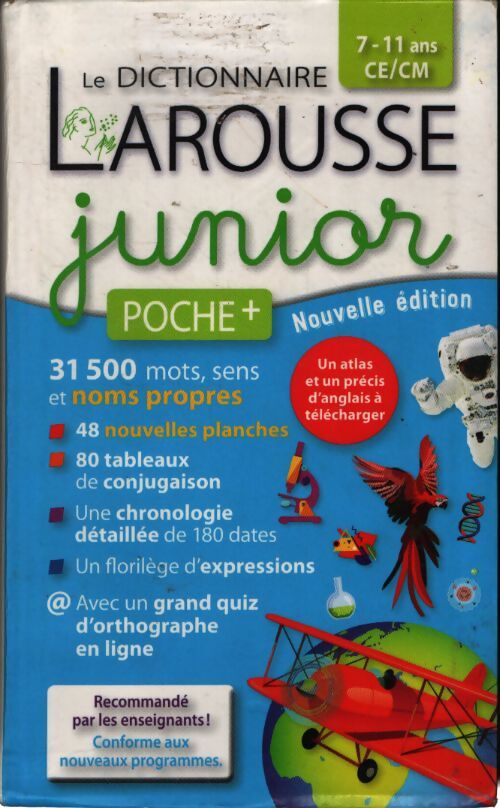 Dictionnaire larousse junior poche plus - Collectif - Livre