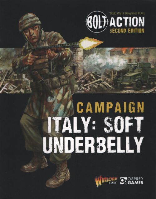 Bolt action : Campaign : Italy : Soft underbelly - Warlord Games - Livre