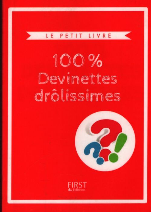100% devinettes drôlissimes - Laurent Riccio - Livre
