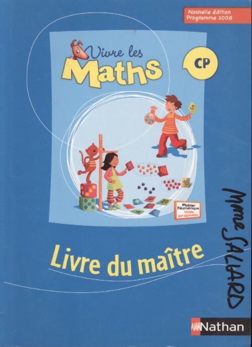 Vivre les maths CP - Collectif - Livre