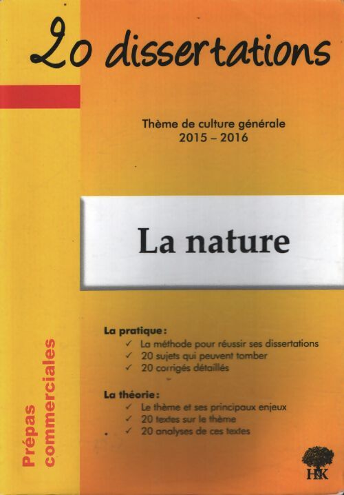 20 dissertations sur la nature - Anne Staszak - Livre