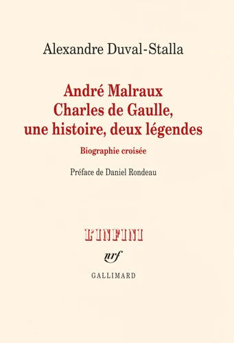 André Malraux - Charles de Gaulle une histoire deux légendes : Biographie croisée - Alexandre Duval-Stalla - Livre
