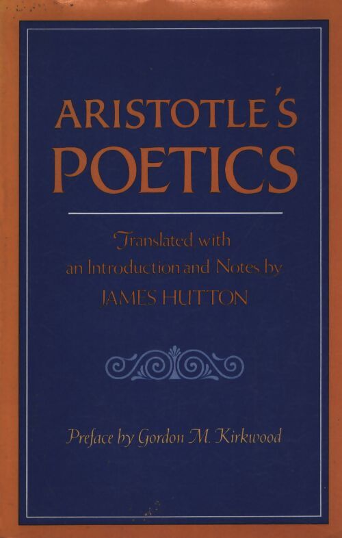 Aristotle's poetics - Aristotle - Livre