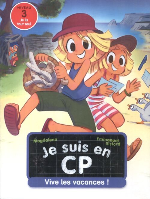 Je suis en CP - niveau 3 - vive les vacances ! - Magdalena - Livre