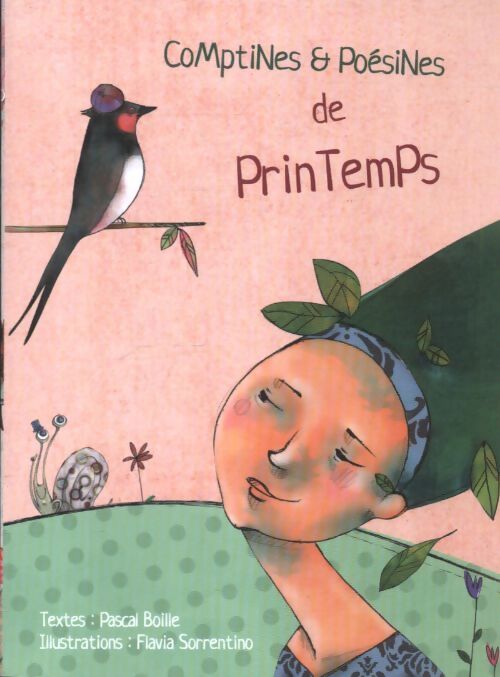 Comptines et poésines de printemps - Pascal Boille - Livre