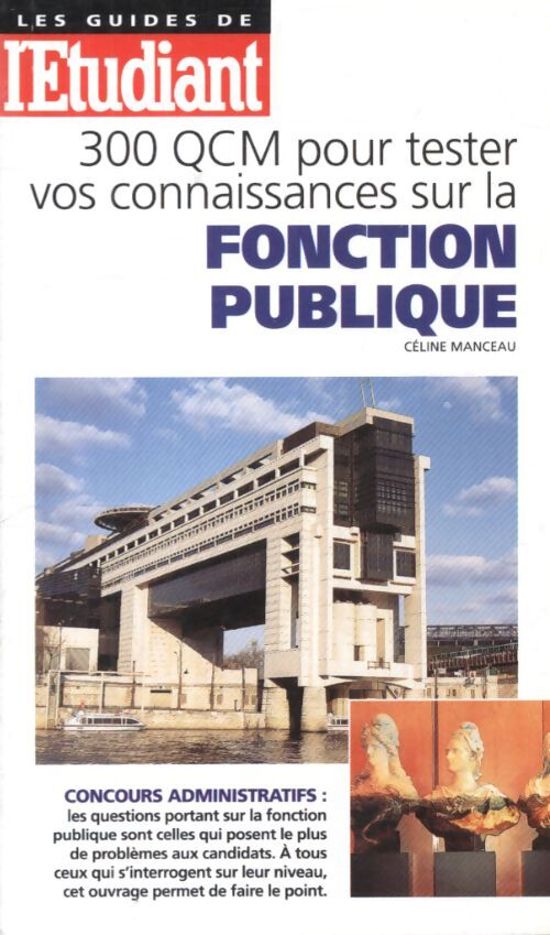 300 QCM pour tester vos connaissances sur la fonction publique - Manceau - Livre