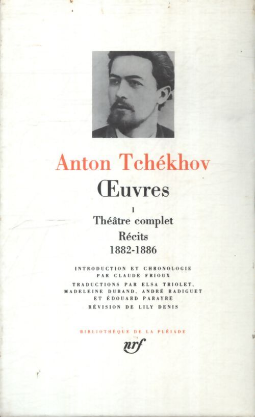 Oeuvres Tome I - Anton Tchekhov - Livre