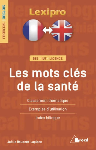 Les mots clés de la santé : Français / anglais - Joëlle Rouanet-Laplace - Livre
