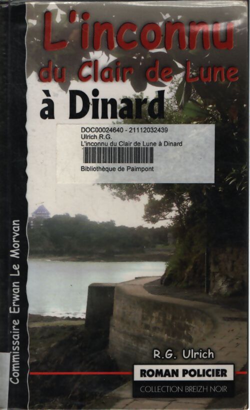 L'inconnu au clair de lune à dinard - Roger-Guy Ulrich - Livre