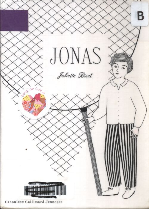 Jonas - Juliette Binet - Livre