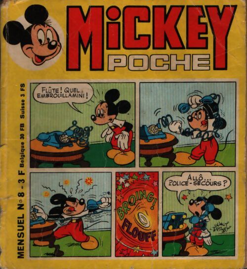 Mickey poche n°8 - Collectif - Livre