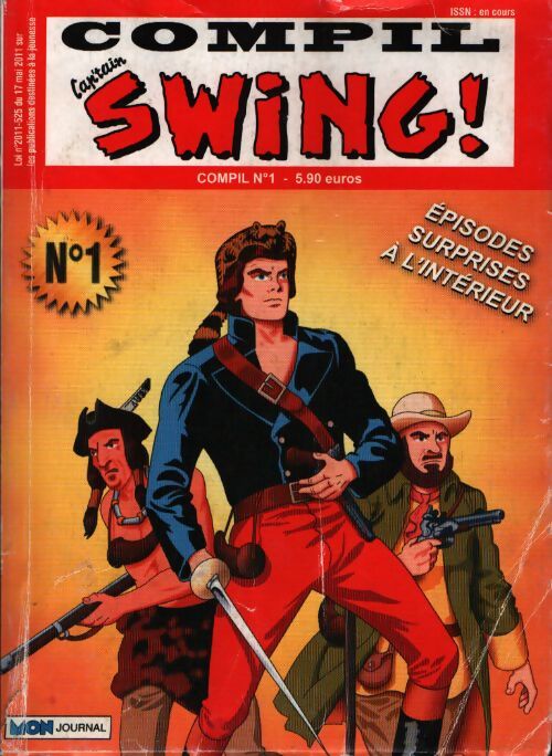 Compil Cap'tain Swing n°1 - Collectif - Livre