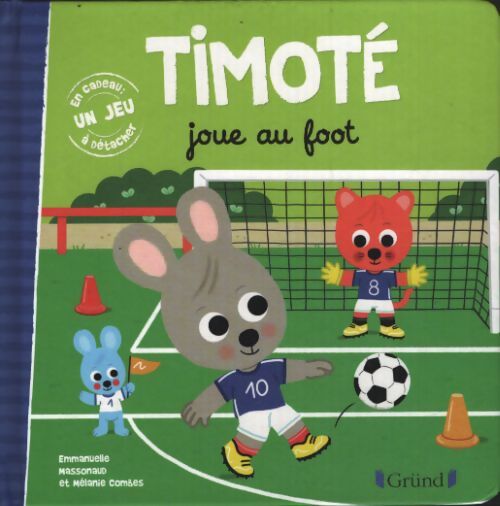 Timoté joue au foot ? album jeunesse ? à partir de 2 ans - Emmanuelle Massonaud - Livre