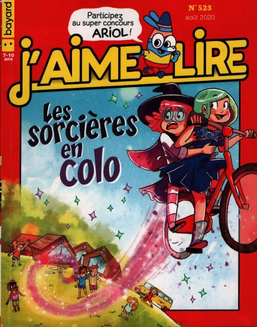 J'aime lire n°523 : Les sorcières en colo - Collectif - Livre
