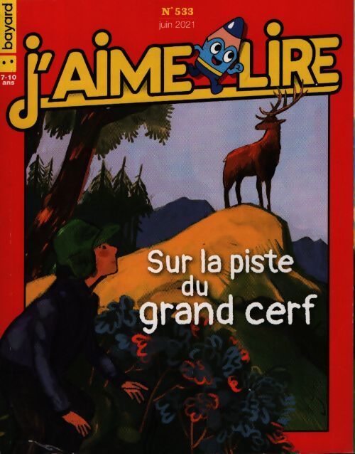 J'aime lire n°533 : Sur la piste du grand cerf - Collectif - Livre