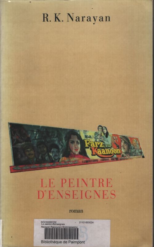 Le peintre d'enseignes - Rasipuran Krishnaswami Narayan - Livre