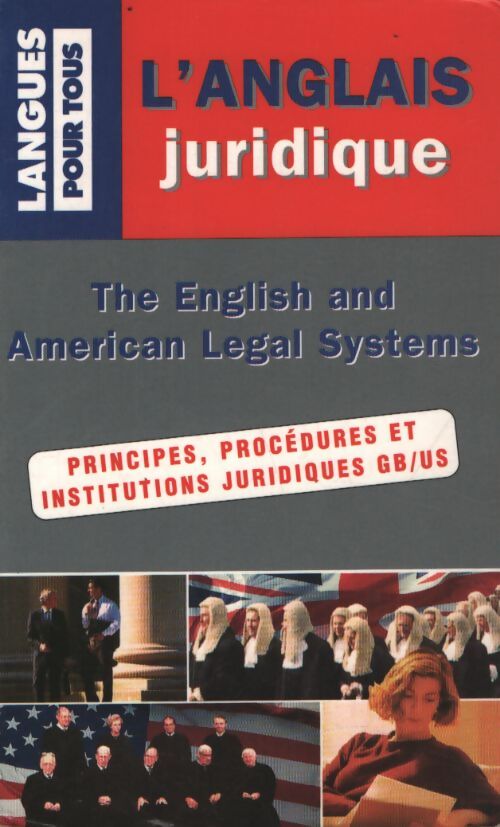 L'anglais juridique - Danièle Frison - Livre