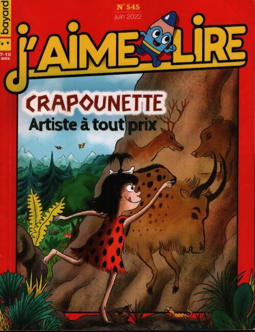 J'aime lire n°545 : Crapounette artiste à tout prix - Collectif - Livre