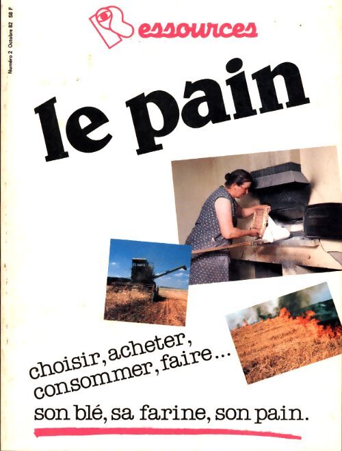 Ressources n°2 : Le pain - Collectif - Livre