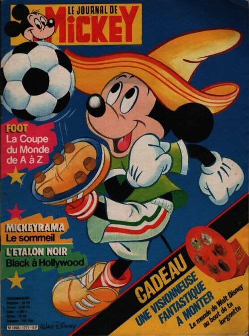 Le journal de Mickey n°1771 - Collectif - Livre