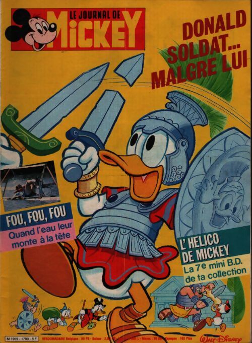 Le journal de Mickey n°1780 : Donald soldat... malgré lui - Collectif - Livre